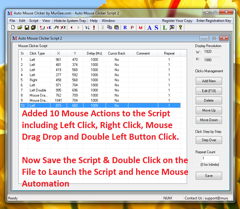 Auto Mouse Clicker Step by Step Tutorial